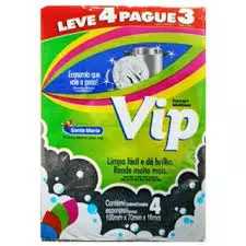 Esponja Leve 4 pague 3 Vip