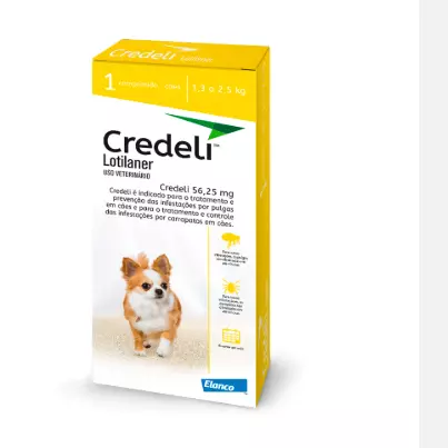 Credeli Cães 1,3 a 2,5kg (1 comp.)