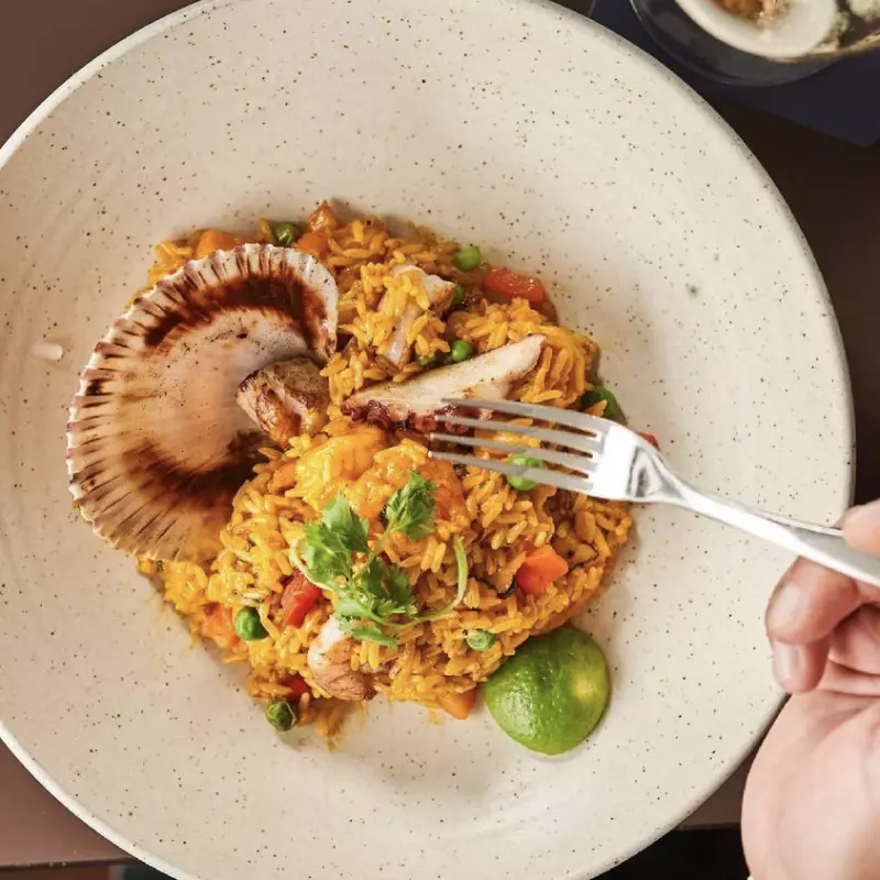 Risotto de marisco