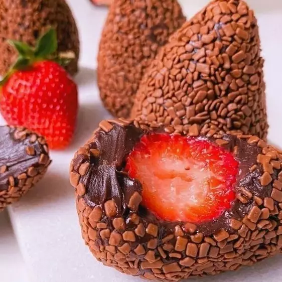 Coxinha de brigadeiro