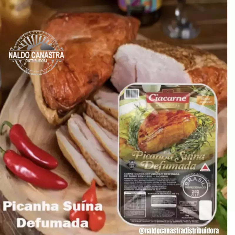 Picanha Suína Defumada