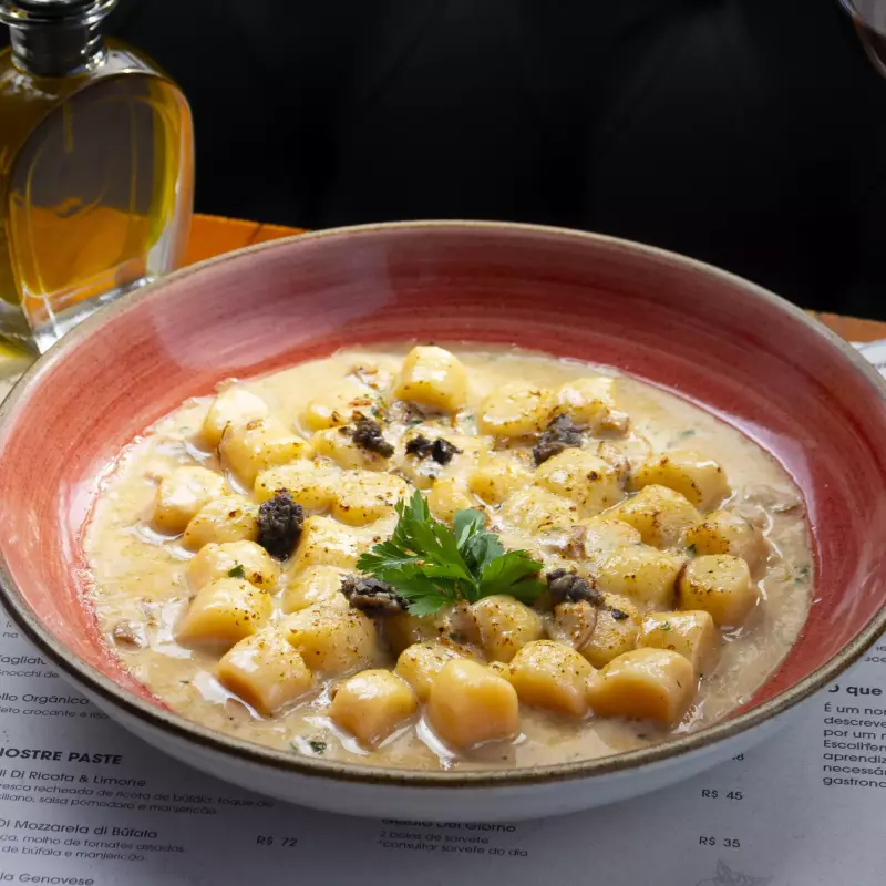 Gnocchi Porcini al Tartufo