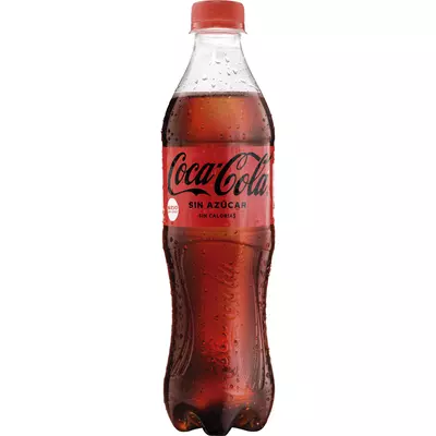 Coca cola sin azúcar de 500 ML