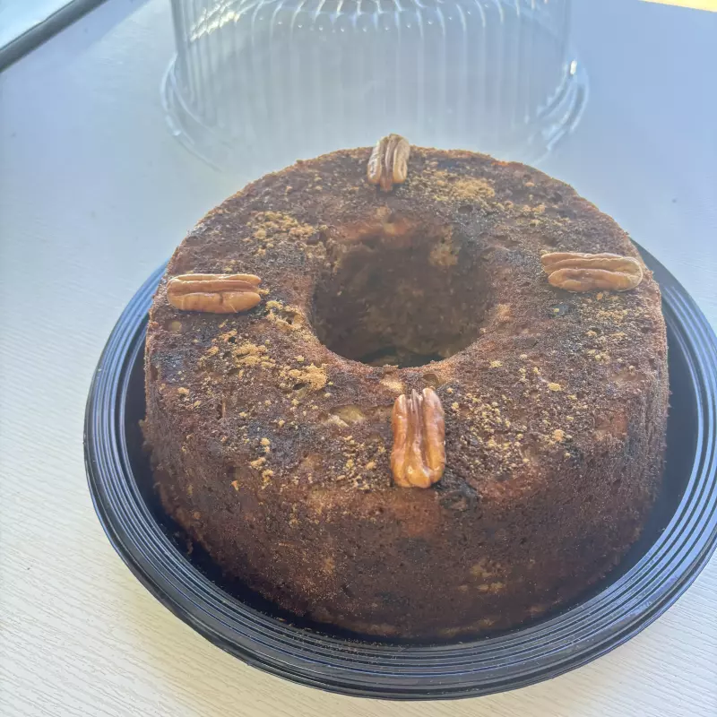 BOLO DE FRUTAS, AVEIA PASSAS E NOZES