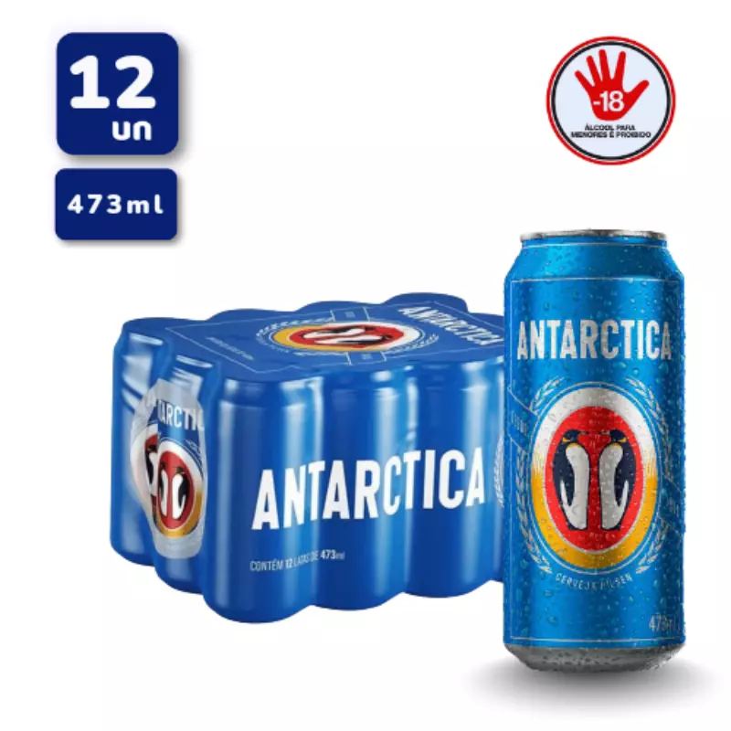 Mala Latão Antarctica