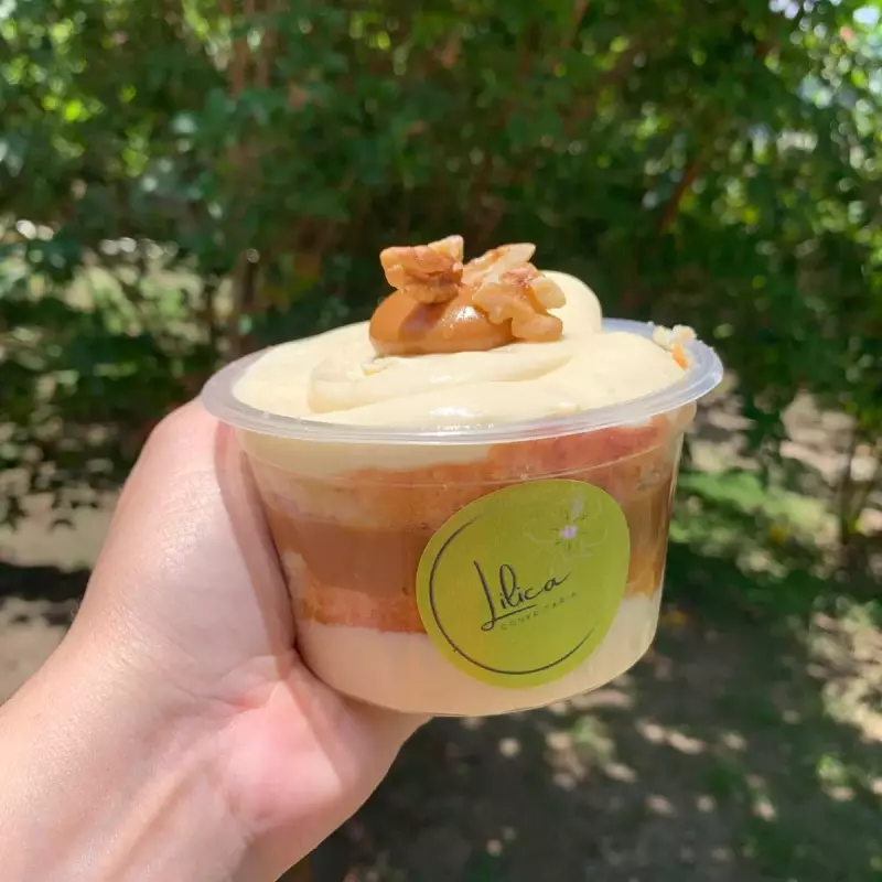 Bolo de Pote Ninho/Doce de Leite/Noz