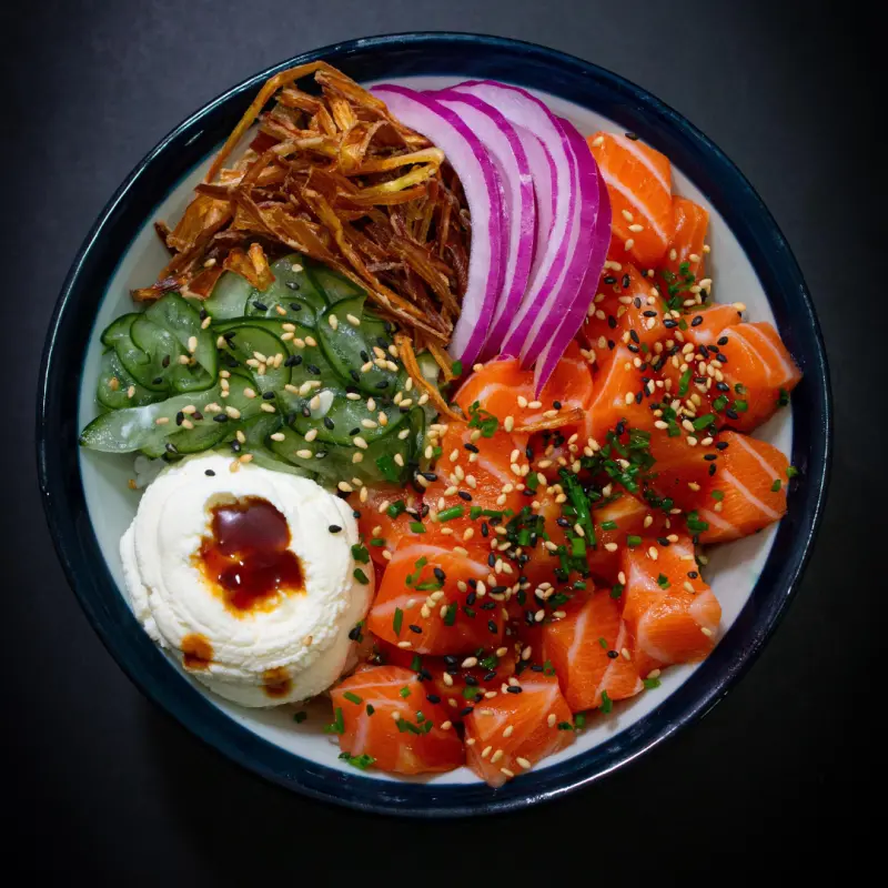 Poke de Salmão