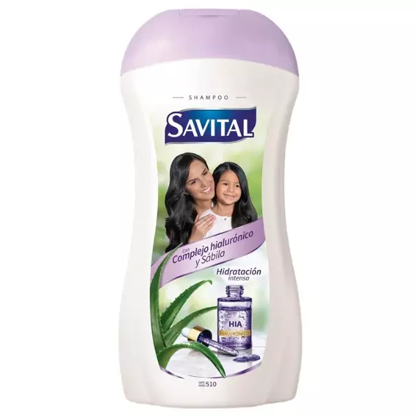 Shampoo SAVITAL Hialuronico y Sabila