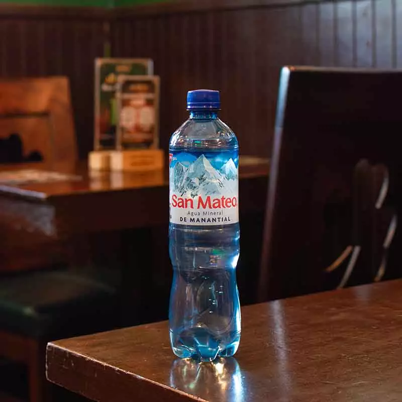 Agua San Mateo Con Gas