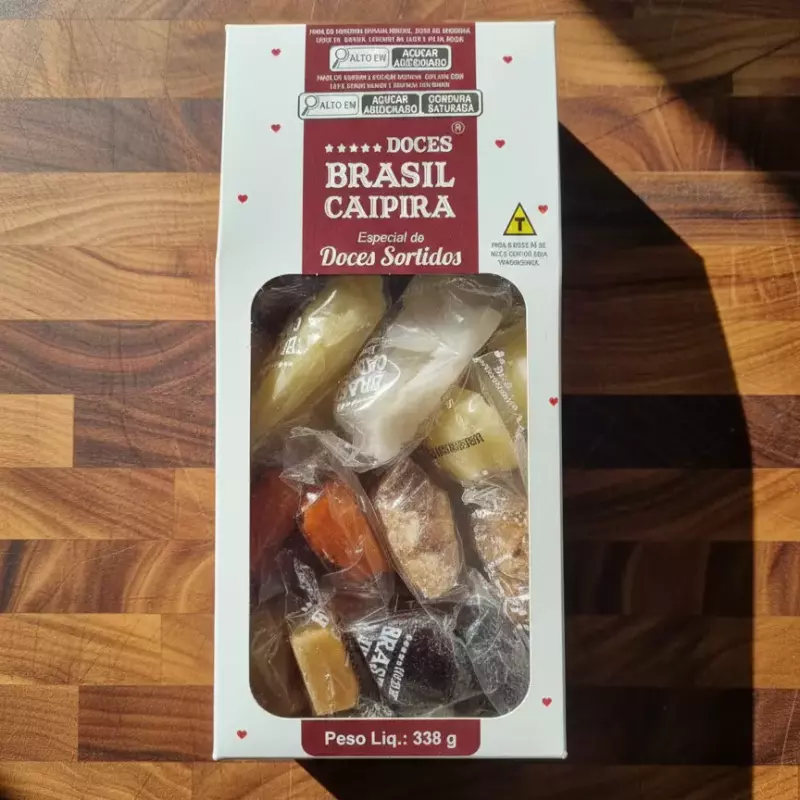 Doces Brasil caipira 338g