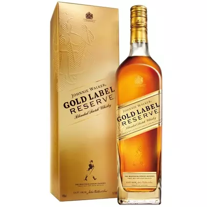 -JOHNNIE WALKER GOLD LABEL-