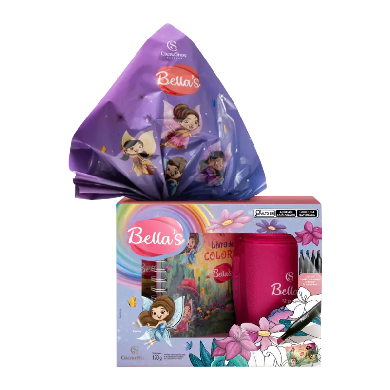 Ovo Páscoa CadernoCananetasBella170g