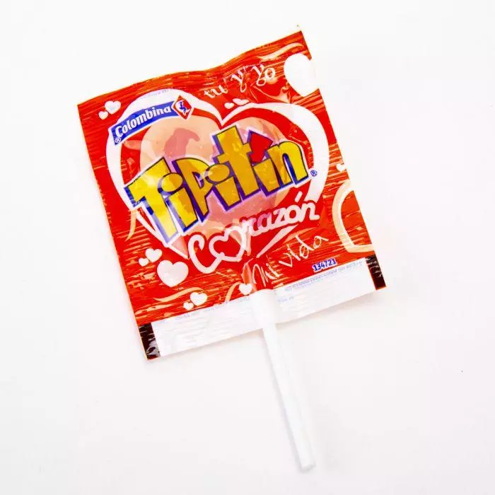 Paleta tipitin corazón