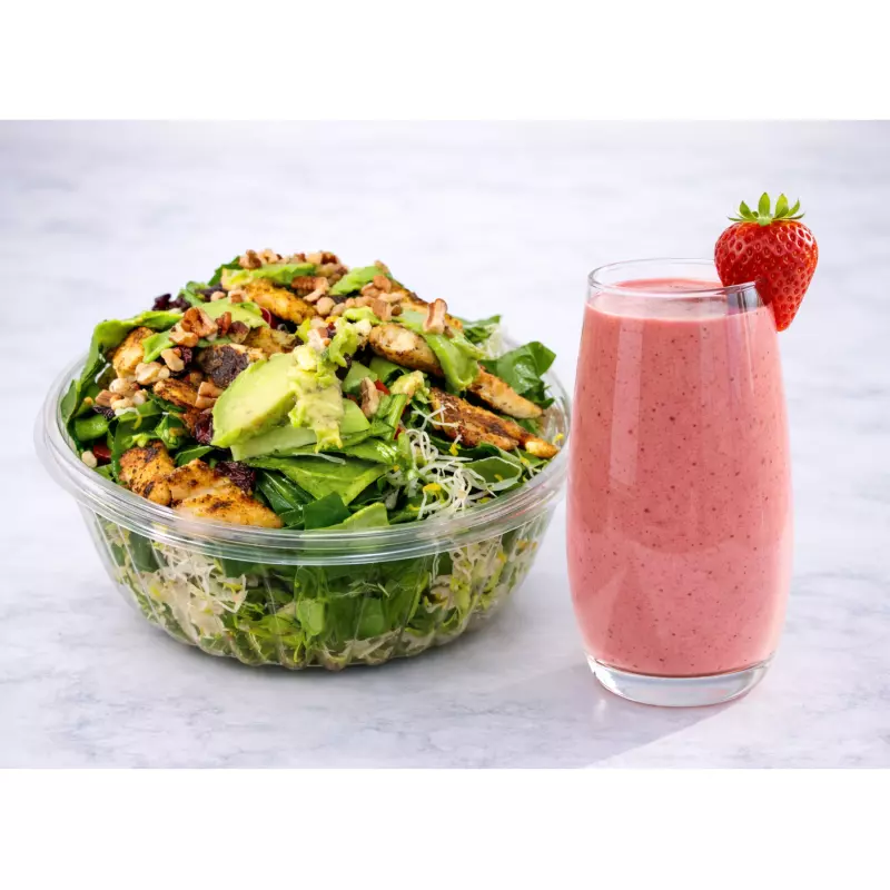 Ensalada + Licuado 1/2