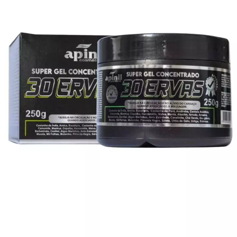 Super gel 30 ervas apinil 250g