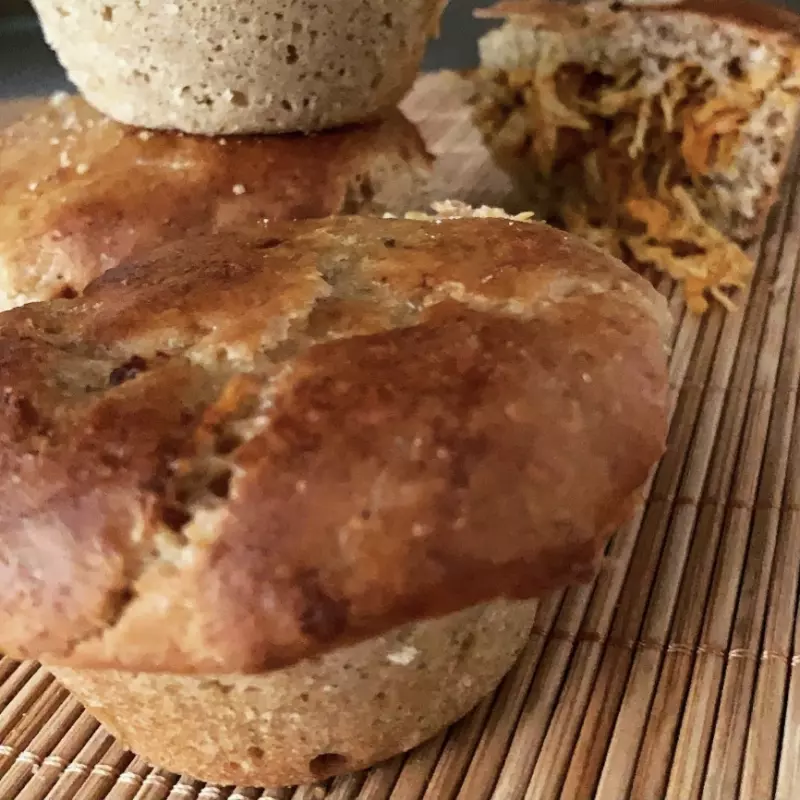 Pãozinho Sem Glúten Recheado com Frango 4un