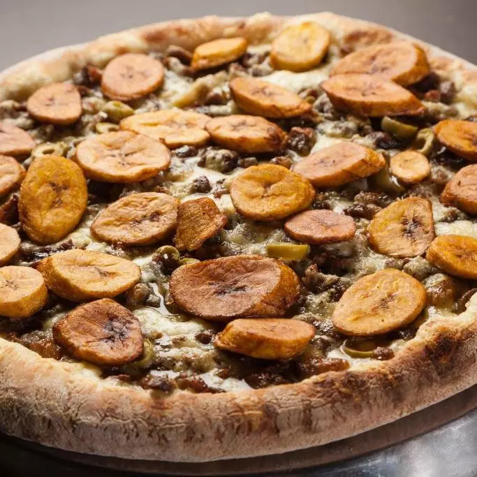 Carne seca com Banana