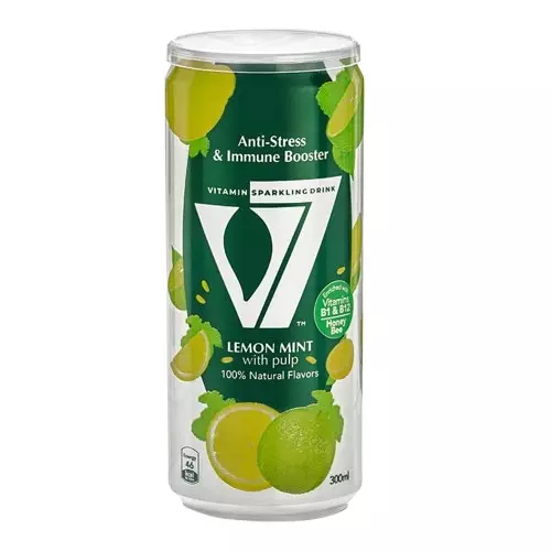 V7 Sparkling Menta Limón
