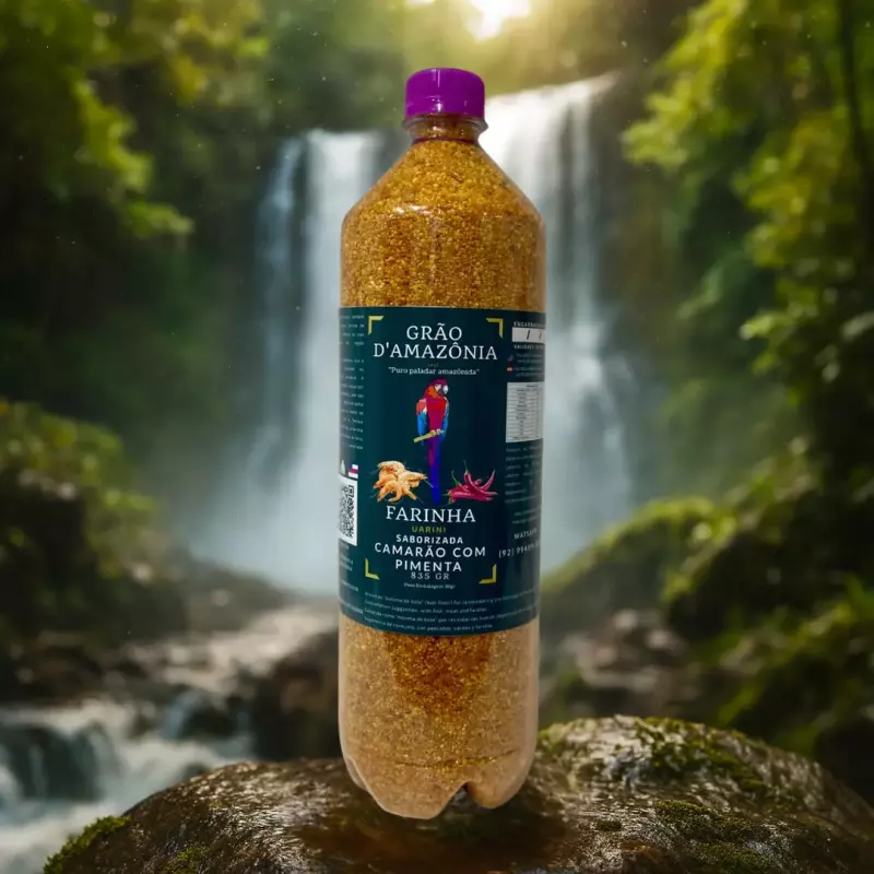 🌳Farinha Saborizada Camarão e Pimen