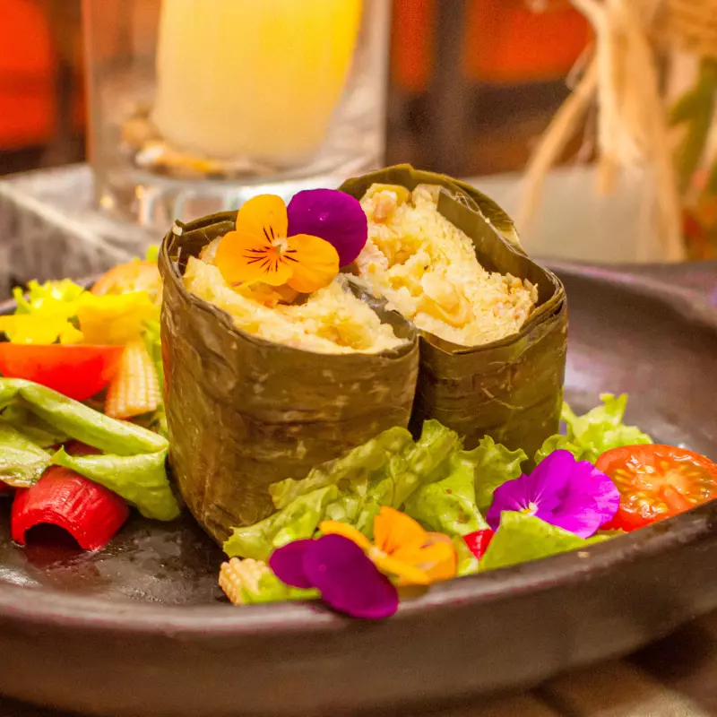 Tamal en Villa del Pie de La Cuesta