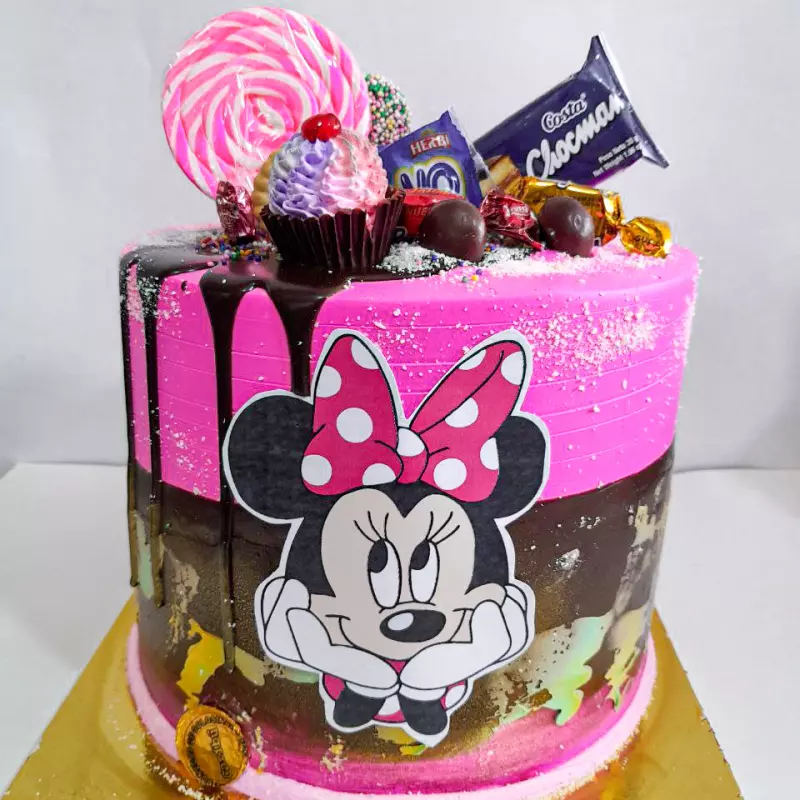 Torta crema helado Minnie