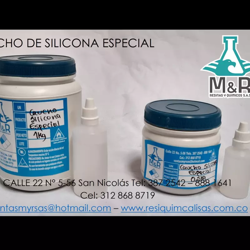 CAUCHO DE SILICONA ESPECIAL