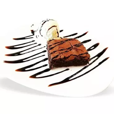 Brownie - Doce de Leite com Sorvete
