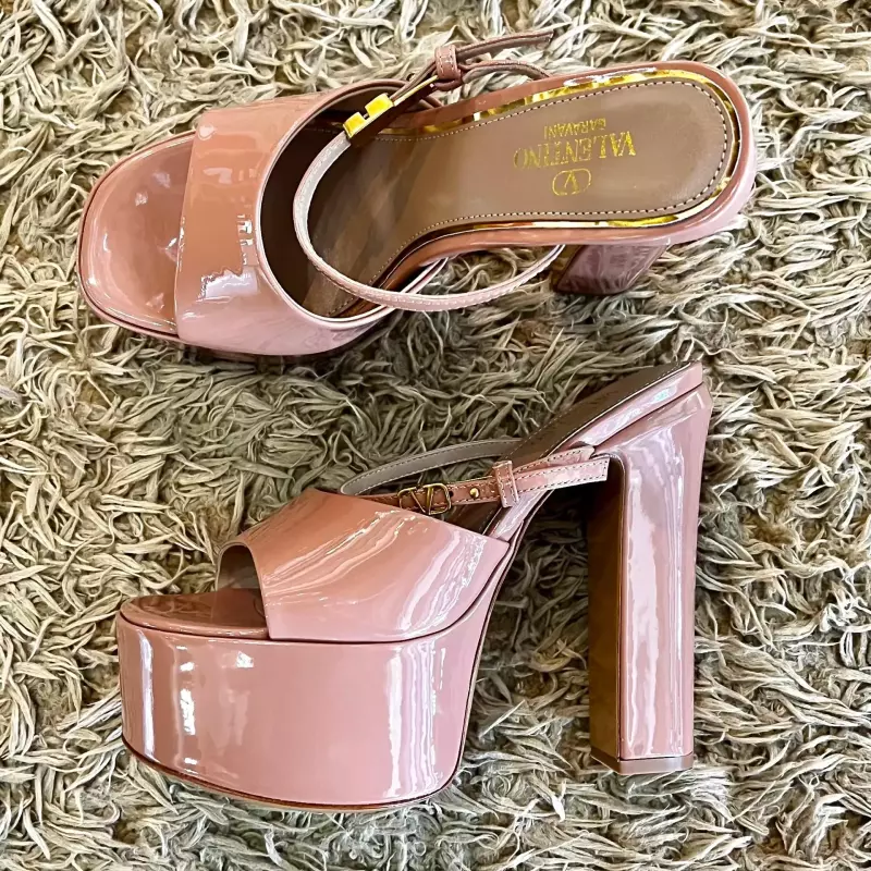 TACÓN VALENTINO ROSE BEIGE