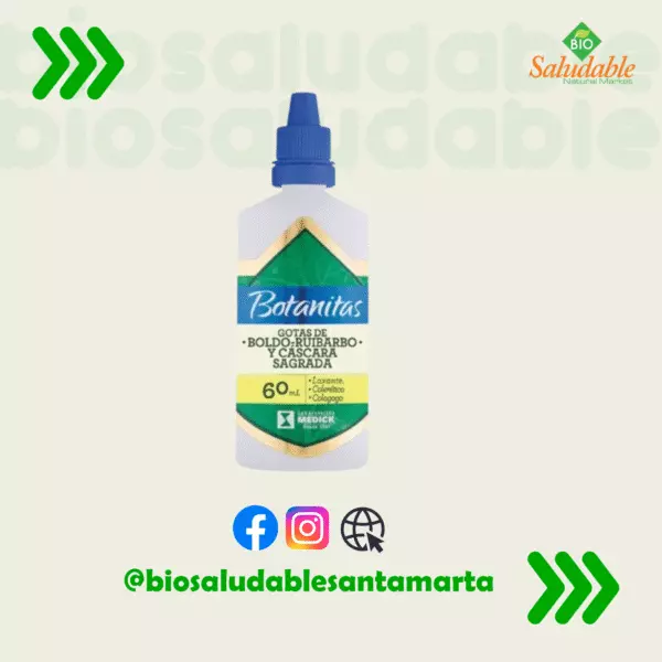 BOLDO-RUIBARBO Y CÁSCARA SAGRADA