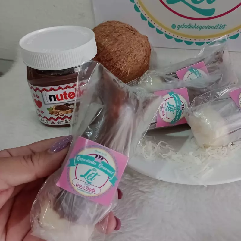 Coco com Nutella