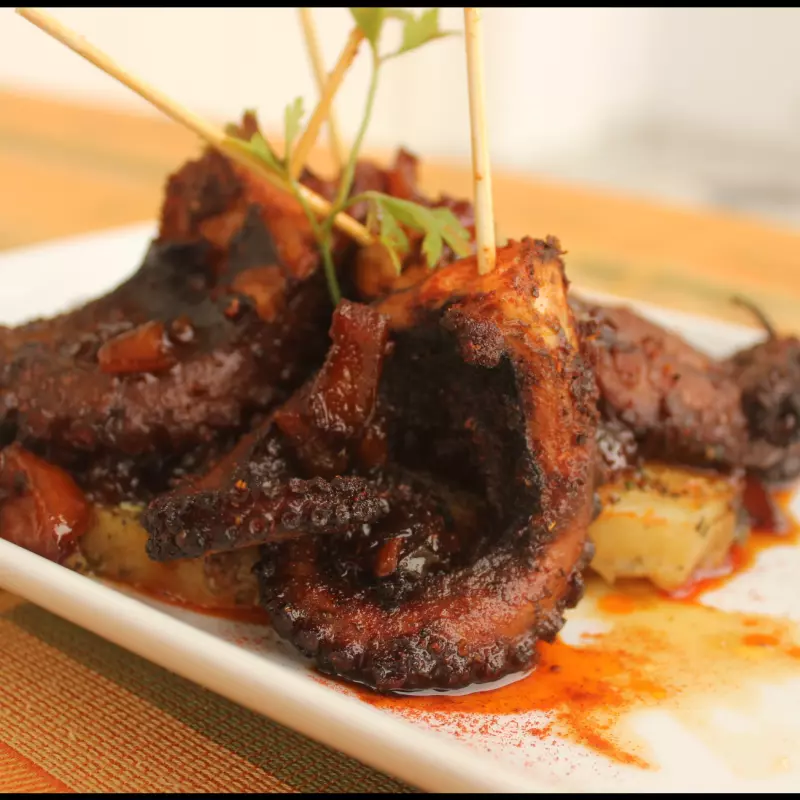 Pulpo Brasas