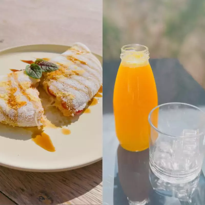 Suco + Tapioca de queijo