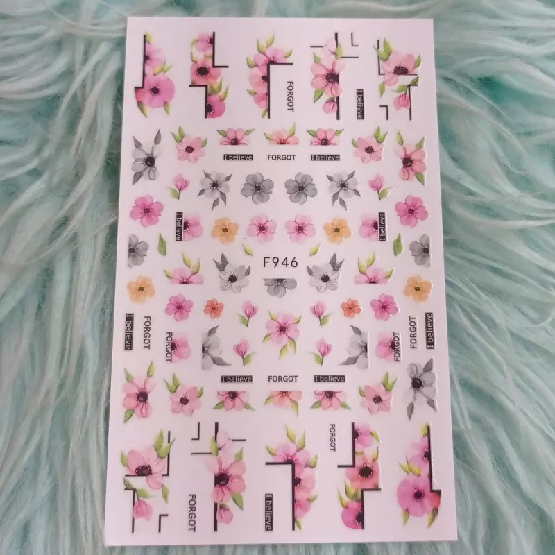 Calcomanía 3D (F946)