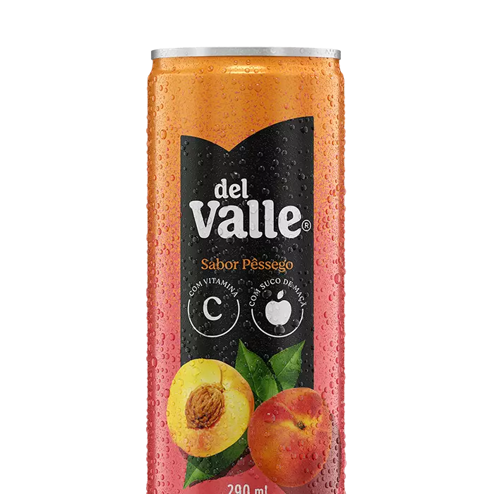 Suco Del Valle Pêssego lata