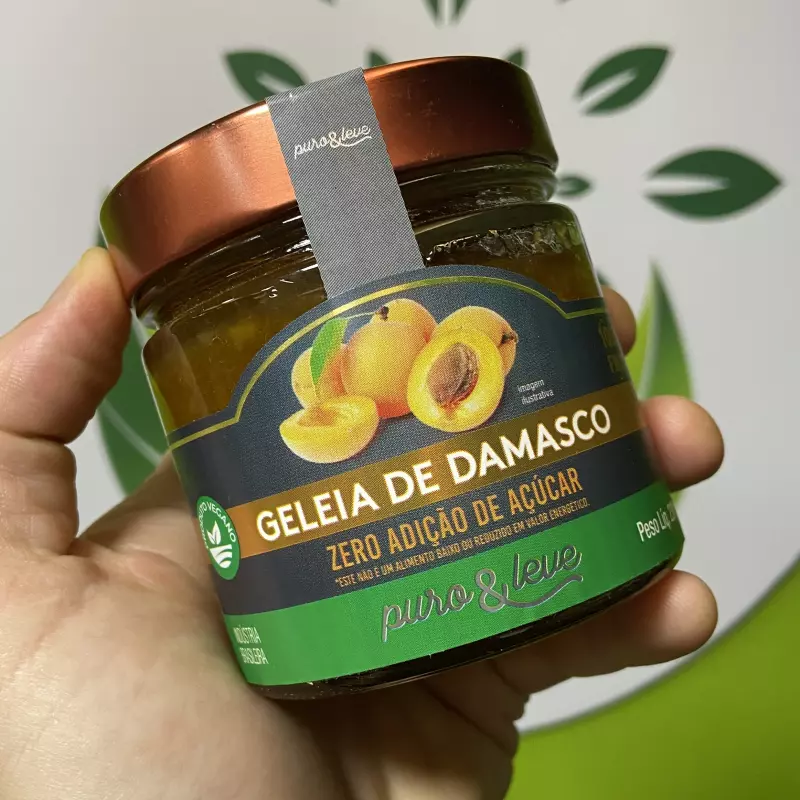 Geleia damasco Puro & Leve