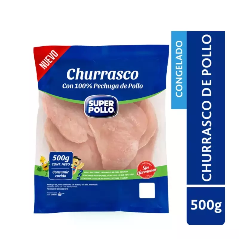 Churrasco de pechuga SP 500grs