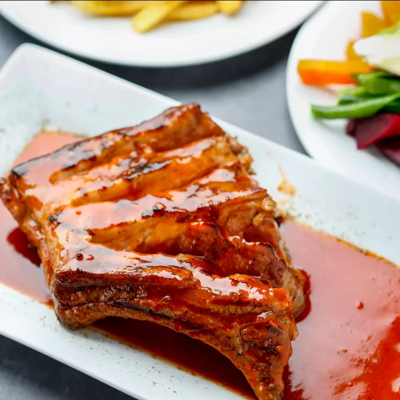 Costilla de Panceta BBQ (600 gr)
