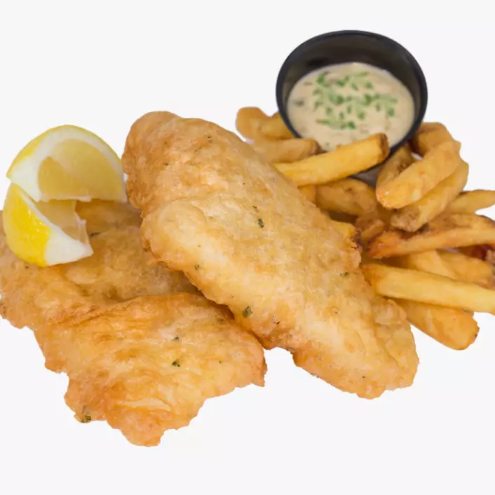 2 Paquetes #7 de pescado frito