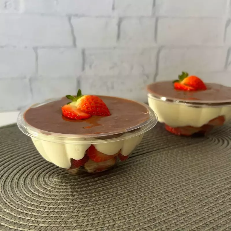Bombom de morango ZERO