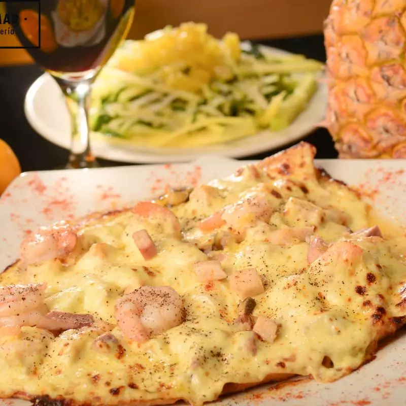 Parrillada Hawaiana o Gratinada