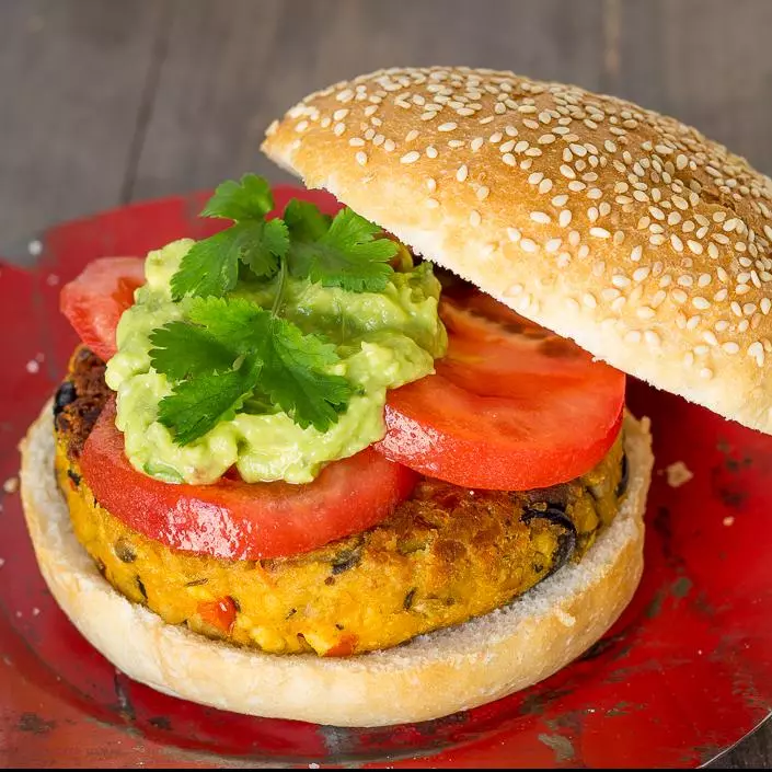 Hamburguesa vegana