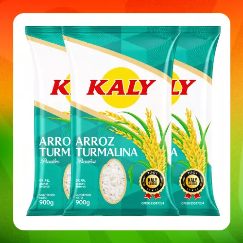 Bulto Kaly Arroz Turmalina 900g