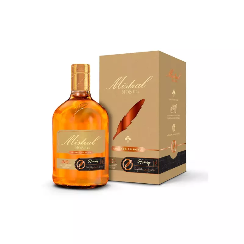 Pisco Mistral Nobel Honey 35° 750