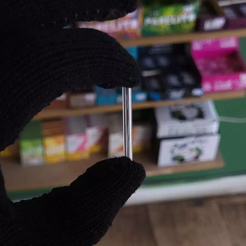 PITEIRA DE VIDRO SIMPLES 4mm x 3,5cm