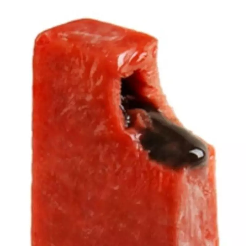Paleta morango com Nutella