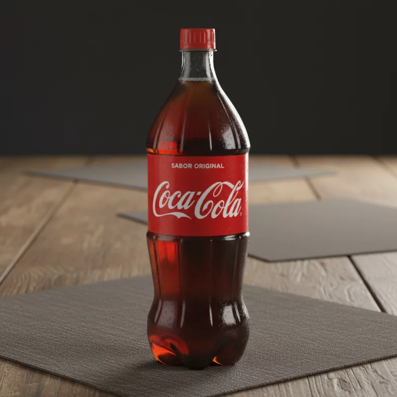Coca 1 litro descartável (zero)