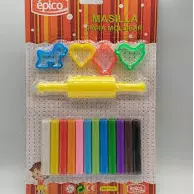 Plastilina 8 colores medianas