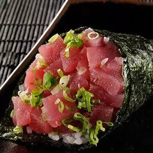 4 Peças de Mine Temaki De Atum