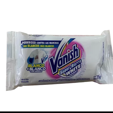 Jabón Vanish blanco