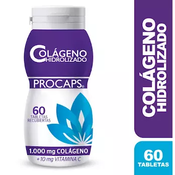 Colágeno Hidrolizado 1000 Mg Procaps